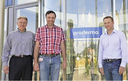 Adrian Meier, Urs Gassmann und Marko Schulze (v. l.)

