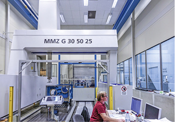 Das Messen stellt den letzten Bearbeitungsschritt dar.

