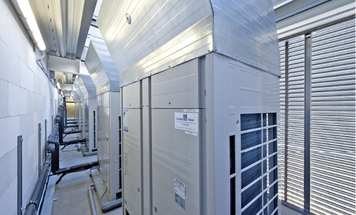 Eine von Climatech errichtete und gewartete 
Hotelklimatisierungsanlage / Hotel H10 am Ku’damm.

