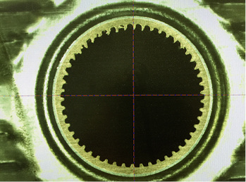 Mit Druck aufgeweitetes Rohr


