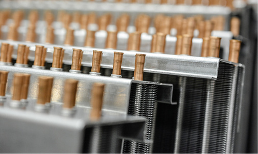 Innenberippte Kupferrohre mit kleinem Durchmesser


