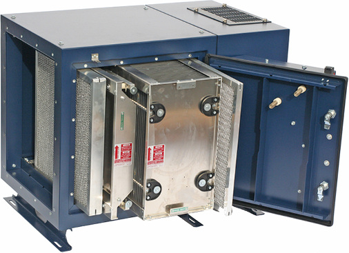 Filtern ohne Verbrauchsteile: Mithilfe der Dodra-Technik von ILT werden meist 
höhere Luftqualitäten erreicht als mit anderen Elektrofiltern.

