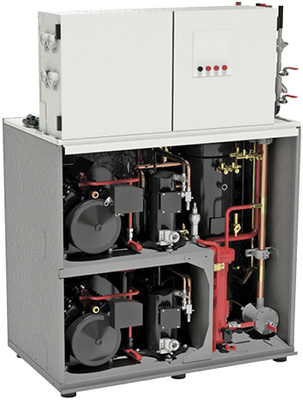 Bild 6: Kompakter CO
2
-Booster für kleinere Supermärkte, vorgestellt auf der Atmosphere 2013 von 
Space Engineering Services UK

