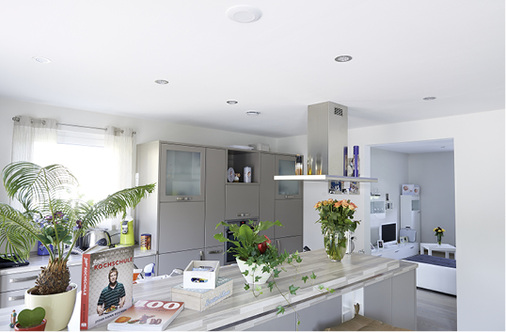 Bild 2: Gerade in Wintermonaten sollte das Nutzerverhalten die 
Feuchterückgewinnung von Wohnungslüftungsanlagen unterstützen. 
Zusätzliche Pflanzen oder das Wäschetrocknen auf einem Ständer statt in 
der Maschine bringen weitere, natürliche…