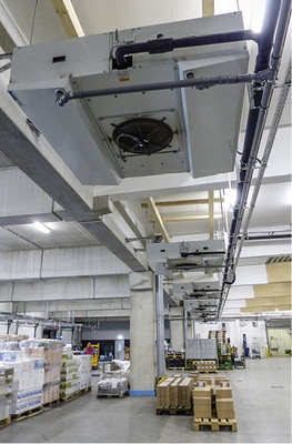 
Im Joblager kühlen acht Verdampfer von Küba auf konstante 6 °C.

