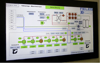 
Mit der Eaton SPS aus dem Hause Fieles lässt sich die Anlage exakt an die 
Bedürfnisse anpassen und überwachen.

