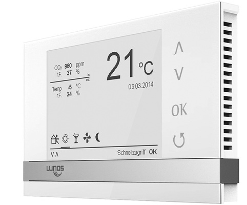 
Generell dient die Komfortsteuerung TAC zur gemeinsamen Ansteuerung aller 
Lüftungsgeräte. Dabei kann jedoch zwischen den Funktionen Abluft- oder 
Zuluftmodus sowie Lüftung mit Wärmerückgewinnung unterschieden werden.


