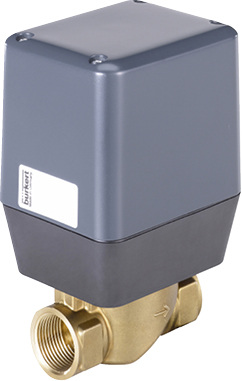 Für die größeren Durchmesser DN 8 bis DN 25 werden Scheibenventile mit 
Drehantrieb eingesetzt. Diese gibt es ebenfalls als Absperrventil 
(Typ 3275) und als Proportionalventil (Typ 3285).

