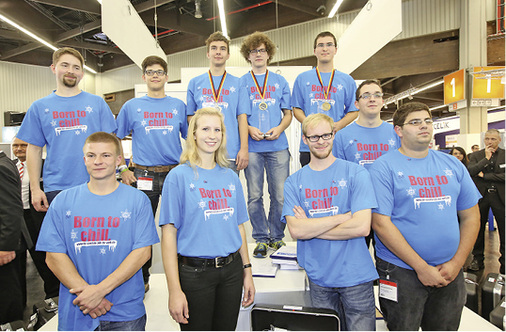 Ebenfalls auf der Chillventa: Beim Bundesleistungswettbewerb treffen sich die 
besten Auszubildenden des Kälteanlagenbauerhandwerks und ermitteln ihre 
Bundessieger.

