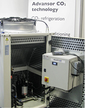 Advansor-Kältesatz mit R744 für eine kleine Leistung für Außenaufstellung

