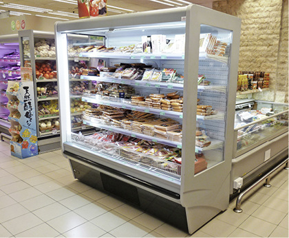 
Bild 2: Verkaufsvitrine mit Opteon XP40 (R449A) von Lowe Rental Ltd

