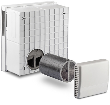 Der nutzerunabhängige Betrieb des Lüftungsgerätes erfolgt über einen 
intelligenten Regelmechanismus mit mehreren Feuchtigkeits- sowie 
Temperatursensoren.

