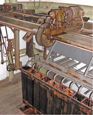 
Der eingetauschte Stangeneisgenerator

