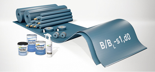 Die Armaflex-Ultima-Produktreihe ist bereits breit ausgebaut und wurde 
zuletzt durch spezielle Kleber und Reiniger ergänzt.

