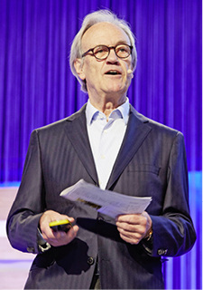 Ex-Aldi-Manager Dieter Brandes hielt ein mitreißendes Plädoyer für die 
Einfachheit.

