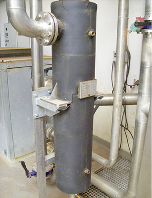 Bild 4: Der Rohrbündel-Gaskühler

