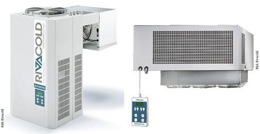 Steckerfertige Kälteaggregate für die Wand- und Deckenmontage mit luft- 
oder wassergekühltem Verflüssiger für das Kältemittel Propan

