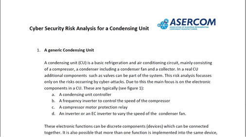 Asercom: Beispiel einer Risiko-Analyse

