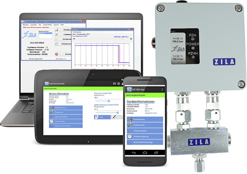 
Bild 2: Elektronischer Sicherheitsdruckbegrenzer DB 1000/2

