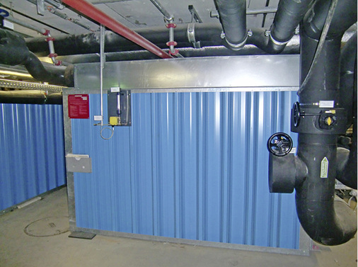 
Neun Eisspeicher mit einem Fassungsvermögen von 170 m3 stehen am Standort 
Stachus für Lastspitzen bereit. Durch die Nutzung von Überschussstrom 
werden die Verbrauchsspitzen umweltschonend und wirtschaftlich abgedeckt.

