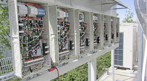 Die sieben Wärmeübertragersteuerungen (DX-Systeme)


