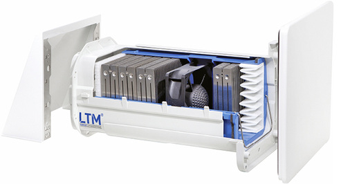 
Der Thermo-Lüfter liegt in zwei Gerätegrößen für vielfältige 
Anwendungen vor. Das Modell 200-50 eignet sich besonders für energetische 
Sanierungen.

 - © LTM

