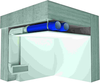 
Dank der kompakten Konstruktionsweise – die Rohre haben einen Durchmesser 
von lediglich 75 mm – kann das BlauFast-System auch bei engen 
Platzverhältnissen verbaut werden.

