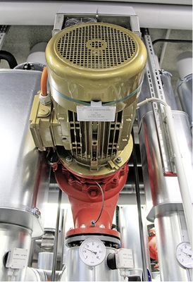 
Der Synchron-Reluktanzmotor SuPremE von KSBsteigert zusätzlich zur 
Drehzahlregelung PumpDrive die Energieeffizienz des Pumpensystems.

 - © KSB Aktiengesellschaft


