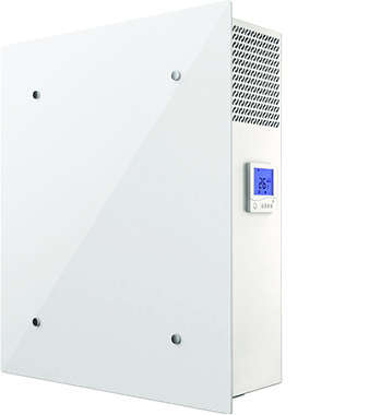 Um den Mindestluftwechsel in Gebäuden nach DIN 1946-6 zu gewährleisten, 
werden immer häufiger dezentrale Lüftungsanlagen mit Wärmerückgewinnung 
eingesetzt. Dazu zählt auch die Freshbox 100.


 - © Blauberg

