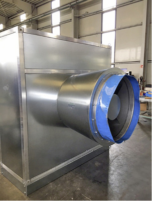 
Akustischer Diffusor außerhalb des RLT-Gerätes

