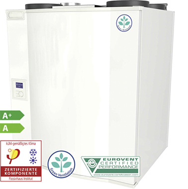 
Die kontrollierte Wohnungslüftung mit einem Plattenwärmeübertrager ist in 
Regionen ideal, in denen Außentemperaturen unter dem Gefrierpunkt und die 
Feuchterückgewinnung keine Rolle spielen.

