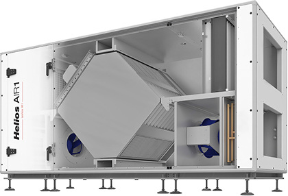 
Die Standgeräte der AIR1 XH-Serie sind für die Innen- und 
Außenaufstellung geeignet.

 - © Helios Ventilatoren

