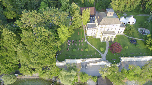 
Der Austragungsort: Das WDL-Schloss am See

