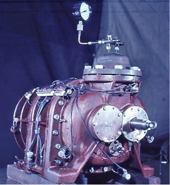 
Der Prototyp des S3-800 auf dem Prüfstand

