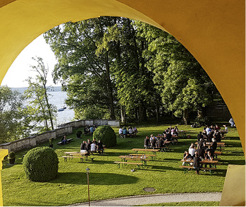 Gemütliches Beisammensein nach den Vorträgen


