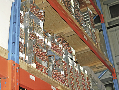 
Wärmeübertrager von MicroGroove im Lager

