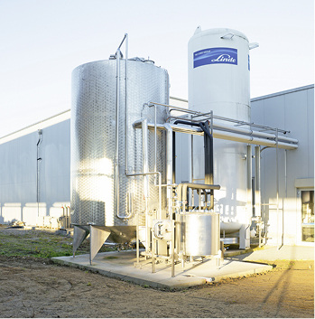 
Als Kältemittel nutzt Gelato reinen Stickstoff in Lebensmittelqualität aus 
dem Biogon-Portfolio von Linde.

