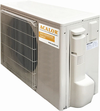 
Die Direktwärmepumpe Kompakt eignet sich für Flächen bis 90 m
2
  und ist auch mit Kühlfunktion erhältlich.

 - © Acalor

