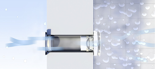 
Der Kellerentlüfter hält den Keller automatisch trocken und arbeitet nur, 
wenn die absolute Feuchte draußen kleiner ist als drinnen.

