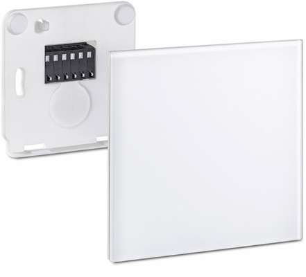 
Eine in schlichtem Design gehaltene Einheit erkennt über ein fein 
abgestimmtes Sensorsystem die jeweilige Geste, ordnet sie der entsprechenden 
Funktion zu und führt diese automatisch aus.

