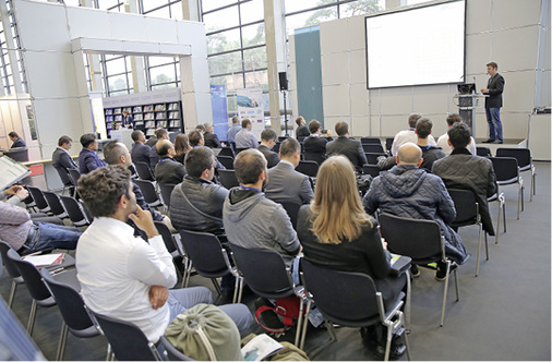 
In den drei Fachforen in den Hallen stellen die Referenten ihre Themen in 
über 150 Vorträgen vor.

 - © NürnbergMesse

