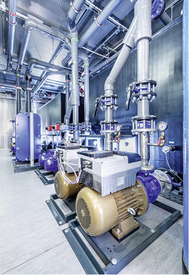 Detailbild der Kälteanlage von Möller Flex


