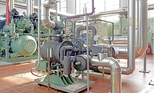 
Dank des Economisers erzielt das ACP die höchstmögliche Kälteleistung und 
Leistungszahl bei Voll- und Teillast.

