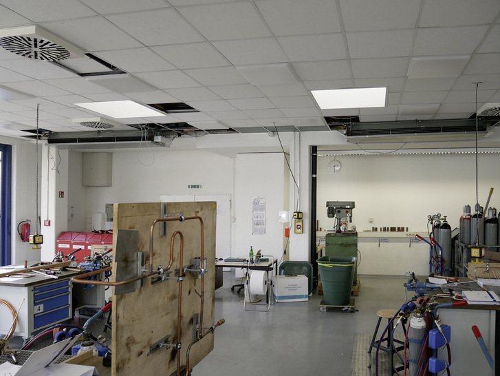 Die Lehrwerkstatt im Beruflichen Zentrum in Leonberg.