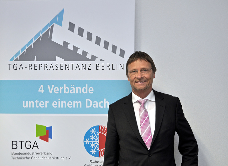 Günther Mertz, Geschäftsführer der TGA-Repräsentanz Berlin - © FGK
