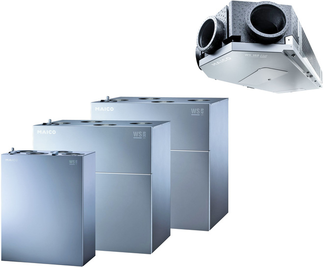 Zentral-Lüftungsgeräte der Serie WS