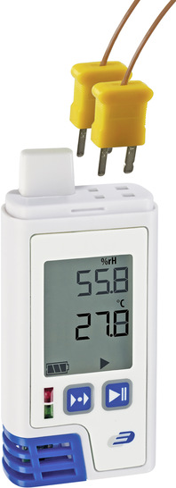 Datenlogger für Temperatur und Feuchte