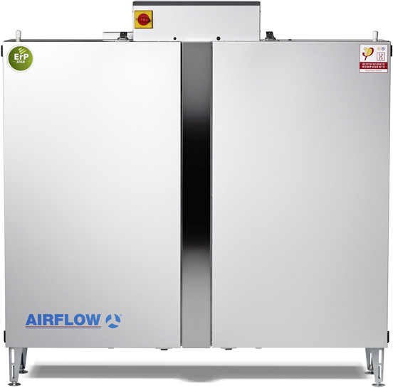 Lüftungsgerät variabel einbauen
