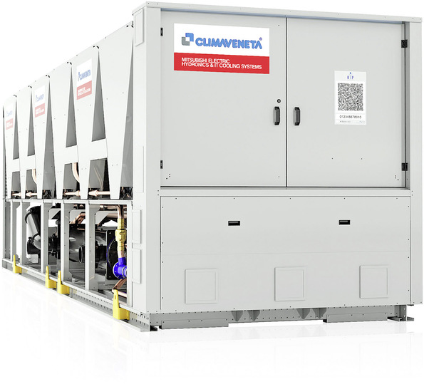 Kaltwassersätze mit Vollinverter und HFO R1234ze 