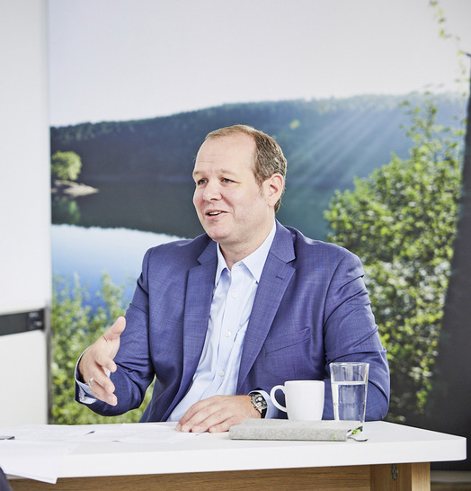 Sebastian Albert ist Leiter des Produkt- und Dienstleistungs-Managements von Vaillant Deutschland in Remscheid. - © Bild: Vaillant / Albert

